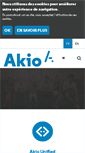 Mobile Screenshot of akio-solutions.com